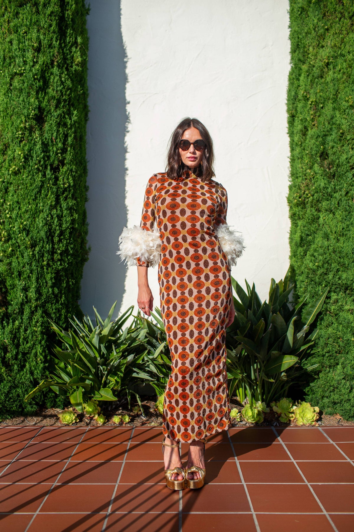Catroux Dress in Le Corbusier
