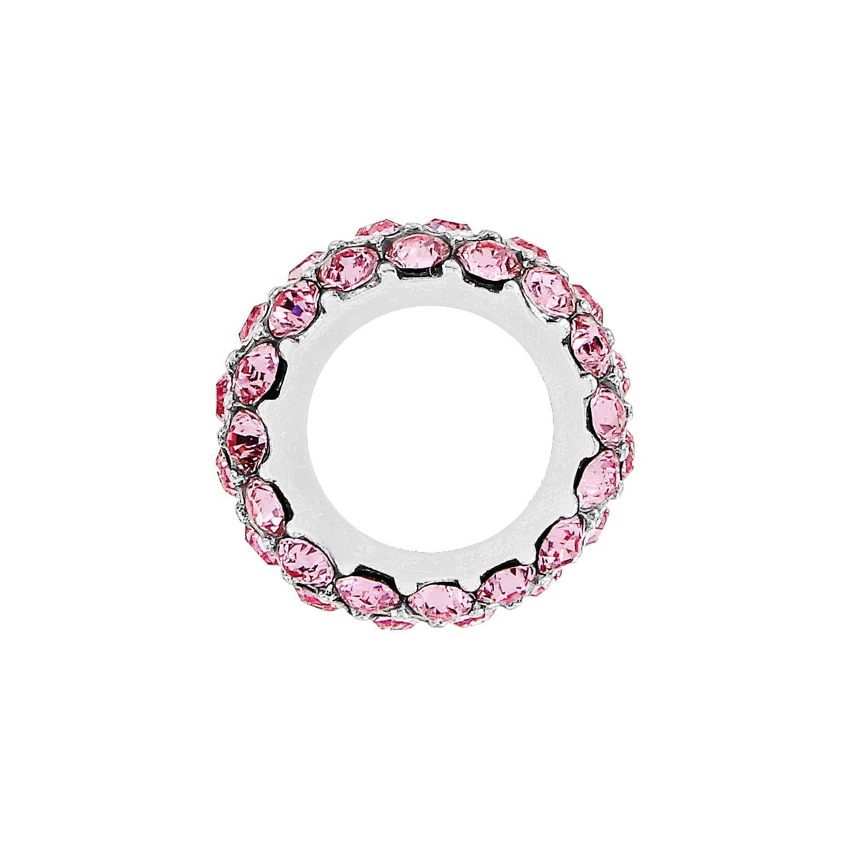 Pink Glitter Spacer