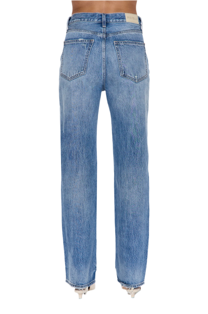 Pistola Cassie Super High Rise Straight Jeans