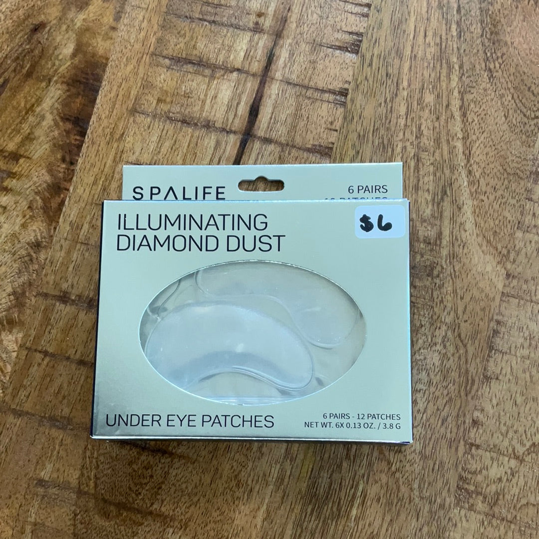 Illuminating Diamond Dust Under Eye