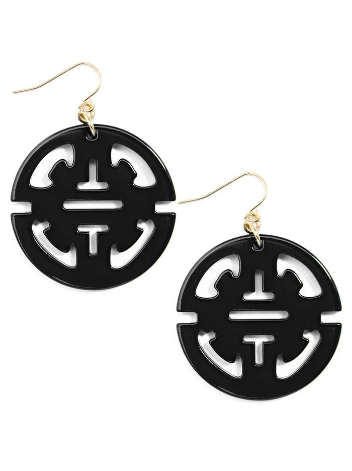 Black Zenzii Earrings