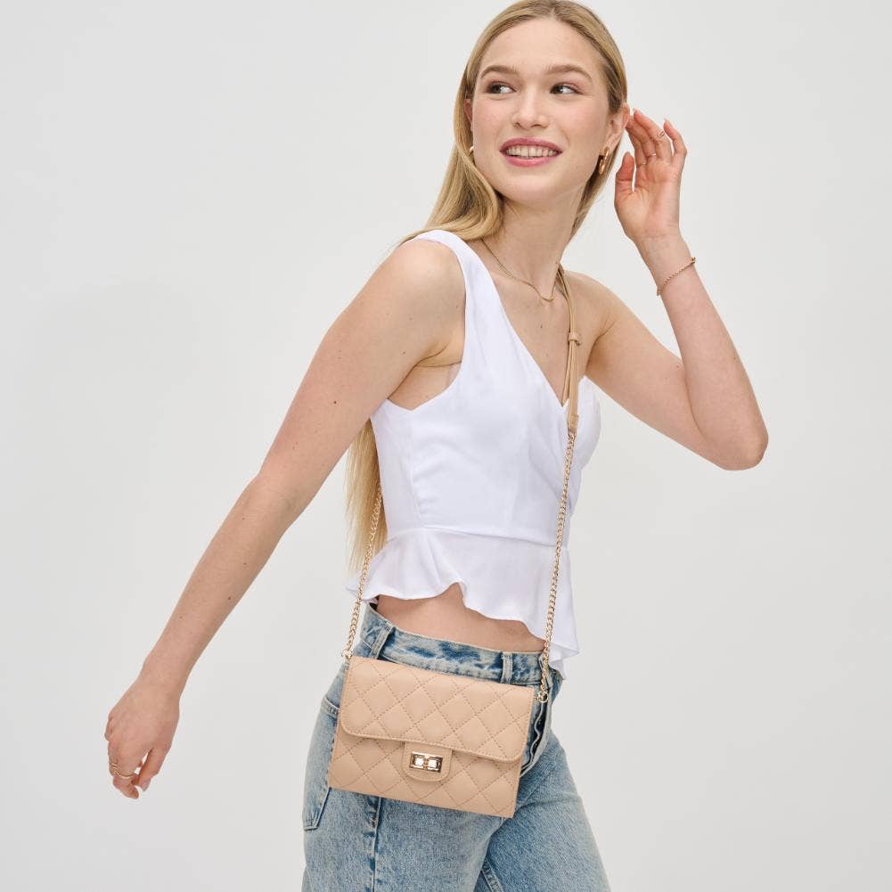 Winona Quilted  Multi-Compartment Crossbody
