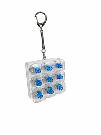 Light Up Keyboard Clicker Keychain MSKK1