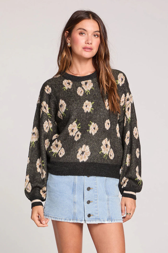 Saltwater Luxe Ronnie Black Sweater
