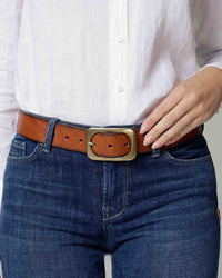 Jodi | Classic Leather Belt for Women - Belts for Jeans