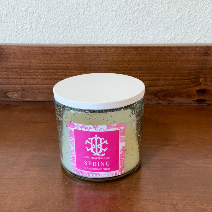 Lux spring candle