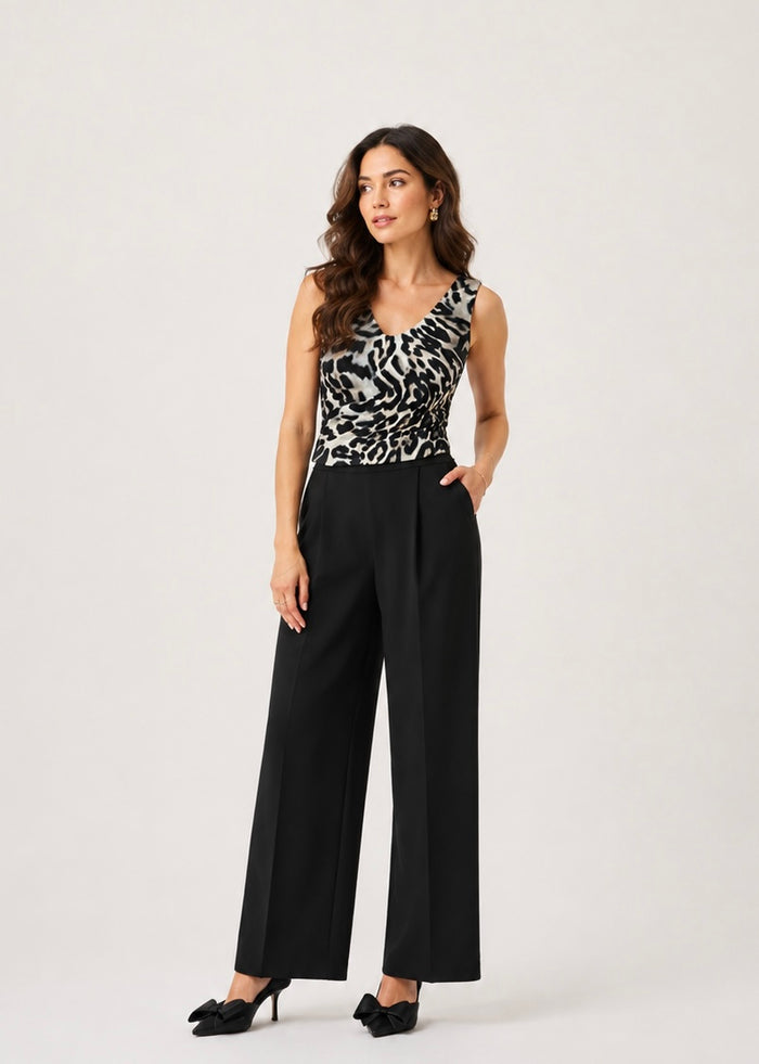 Signature | Silky Knit Wide Leg Pull-On Pants
