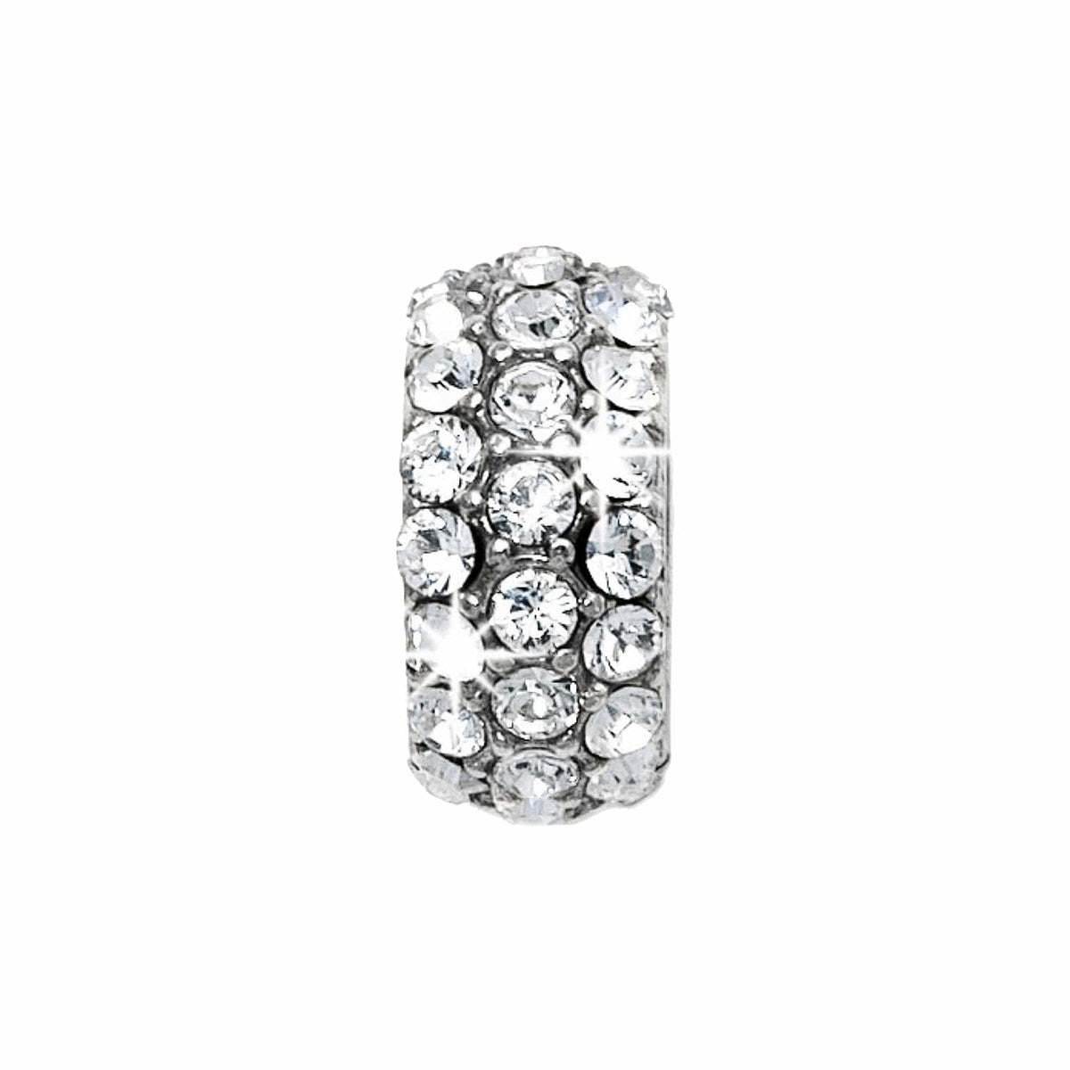 Silver Glitter Spacer