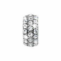 Silver Glitter Spacer