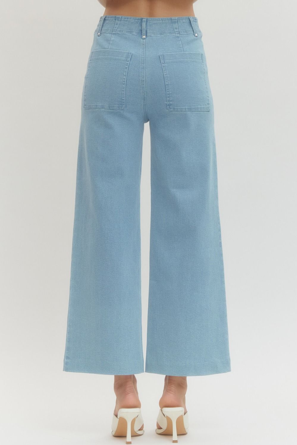 The Sutton Tailored Wide Leg Pant