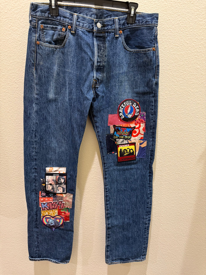 501 Vintage Jeans Rock- 34