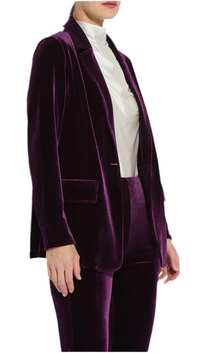 Mercer Stretch Velvet Blazer