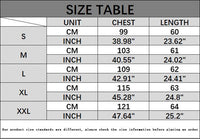 Waist-short-cut color-contrast print T-shirt