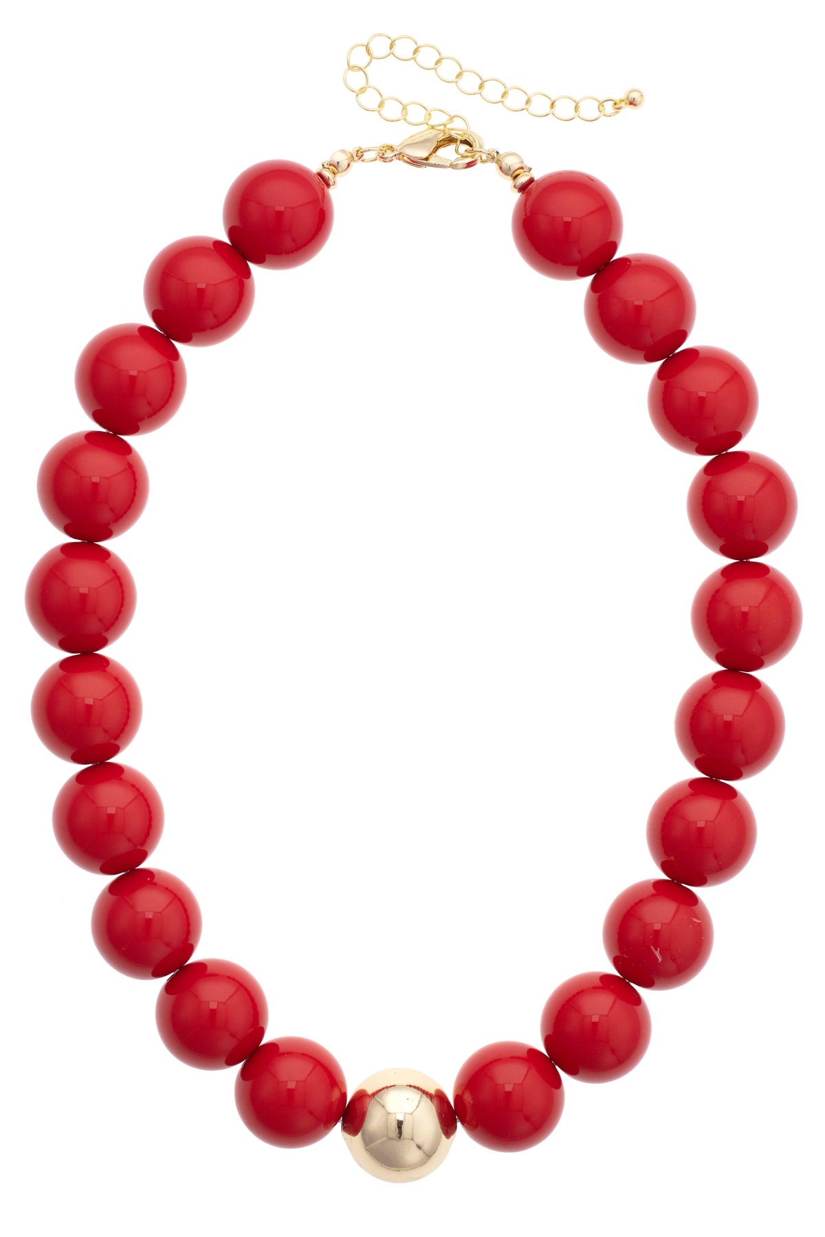Marjorie Game Day Beaded Necklace