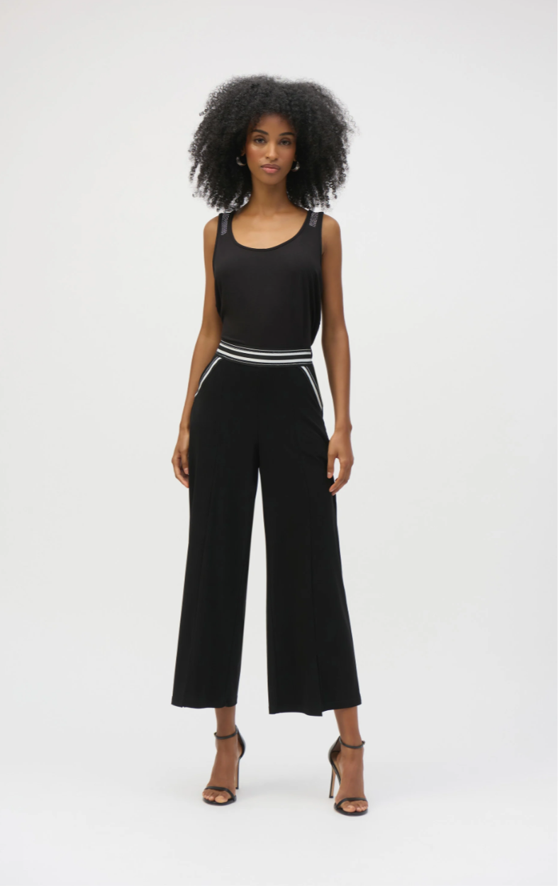 Joseph Ribkoff Silky Knit Culotte Pull-On Pants