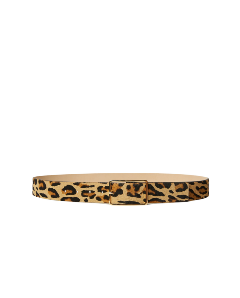 B-Low The Belt Leopard Gold Leather Belt