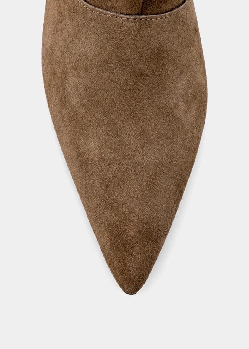 Yvonne Taupe Suede Boot