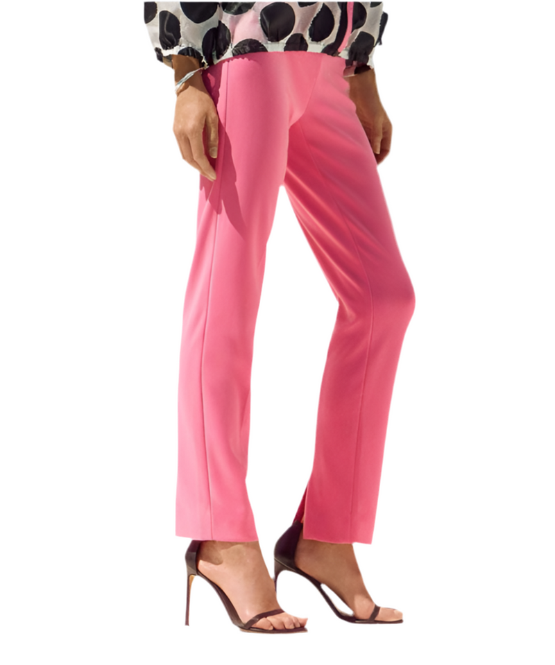 Joseph Ribkoff Bubblegum Pink Straight Leg Pant