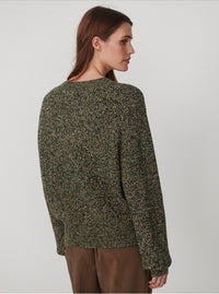 Patricia Knit Cardigan- Ponderosa Pine Fleck