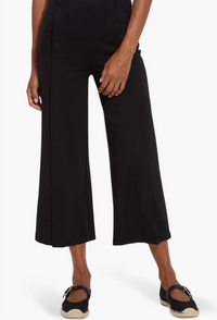 Lysse Kori Black Pleat Detail Cropped Pan