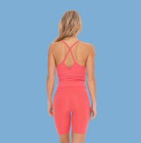 Paradise Pink Sports Crop Tank