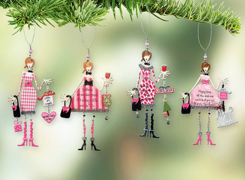 Girl Holidays Ornament