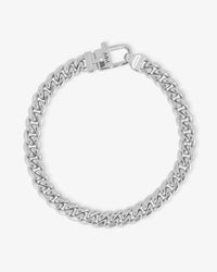 Pavé Julian Cuban Chain Bracelet - Gold