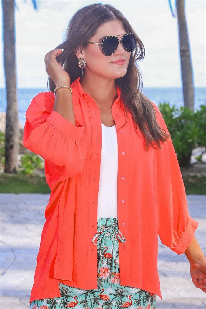 Sloan Button Up Top