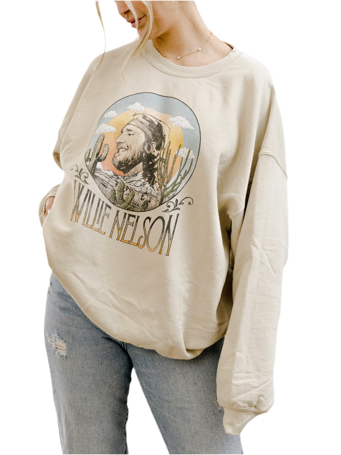 Willie Nelson Riders In The Sky Sweatshirt