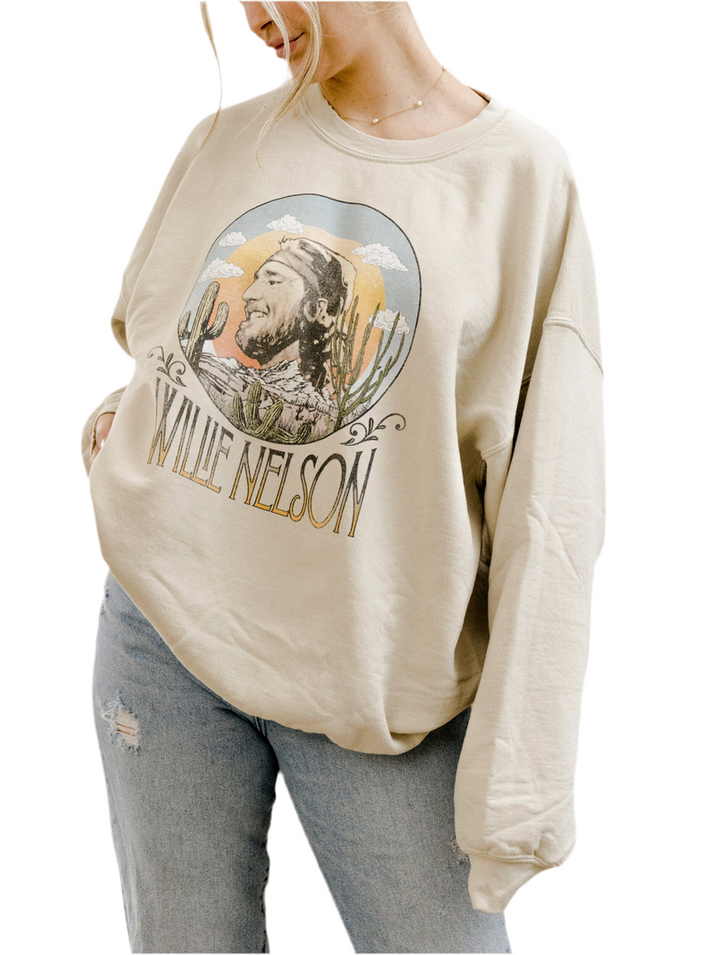 Willie Nelson Riders In The Sky Sweatshirt