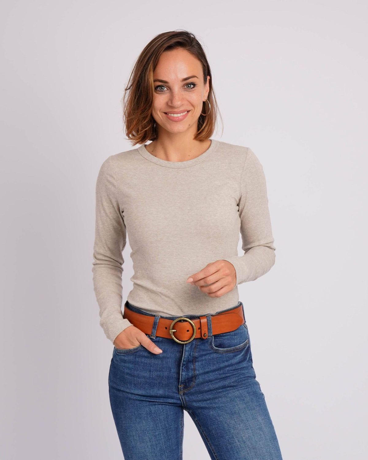 Pip 2.0 | Vintage Full-Grain Leather Belt for Women