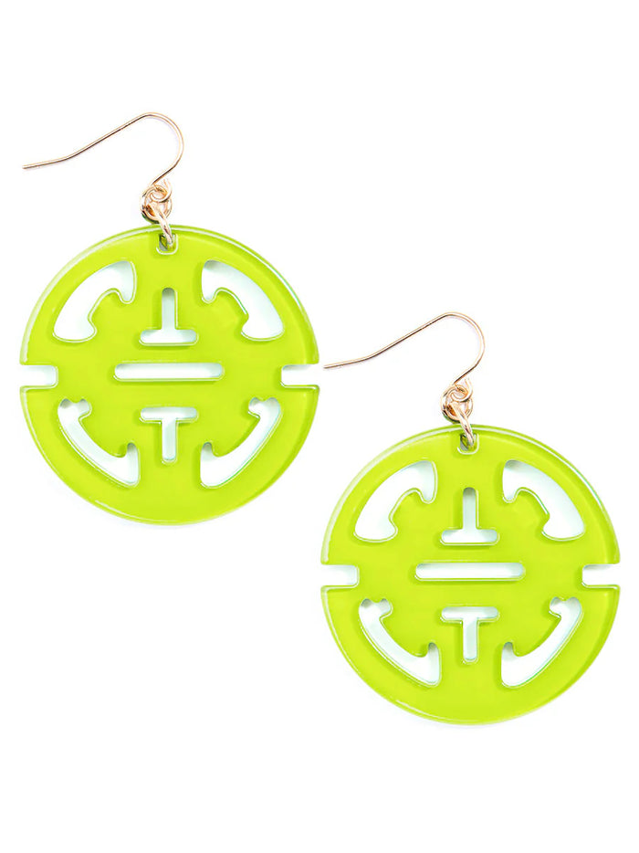 Lime Zenzii Earrings