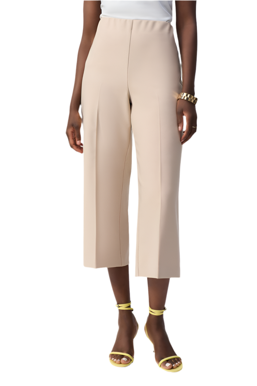 Joseph Ribkoff Lux Twill Pull-on Culotte Pants