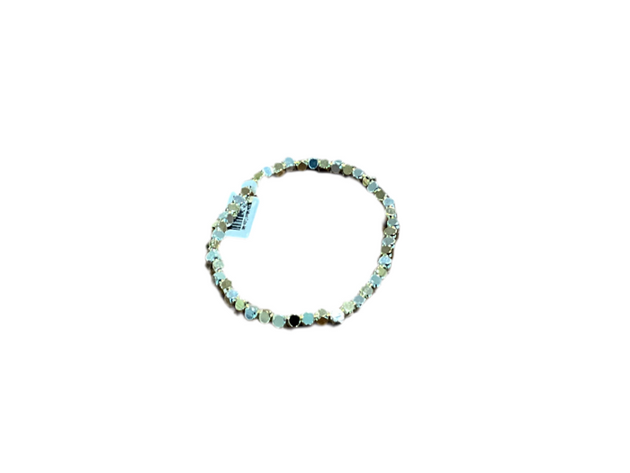 Mixed Cube Bead Bracelet