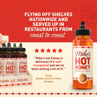 Mike's Hot Honey | Original | 6-pack | 12oz | Squeeze Bottle
