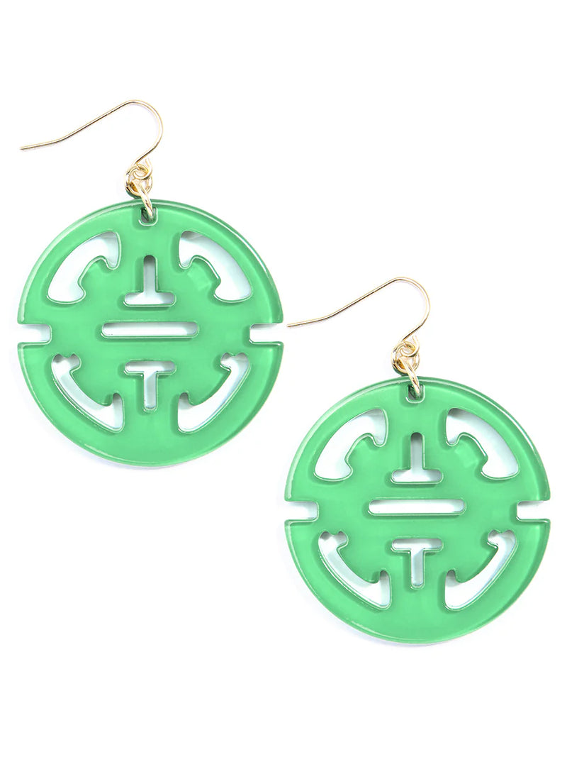 Mint Zenzii Earrings