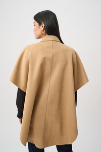 Scuba Suede Poncho Jacket
