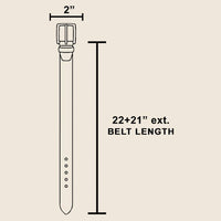 Western Turquoise Stud Floral Concho Chain Belt