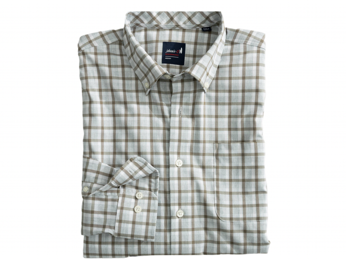 Light gray Roosevelt Button up Shirt