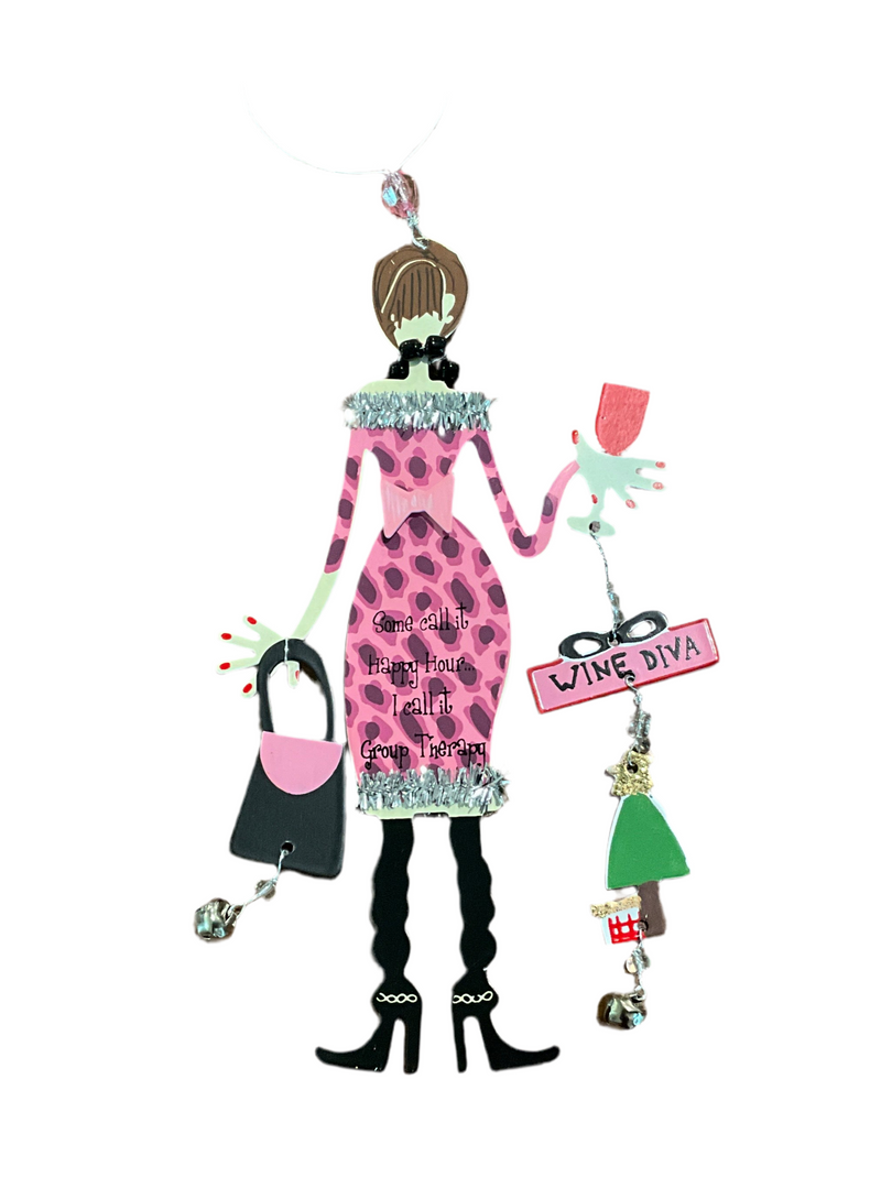 Girl Holidays Ornament