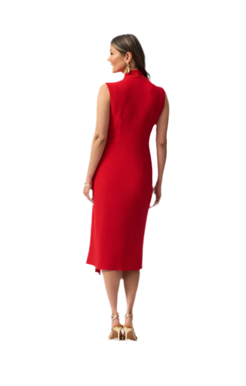 Joseph Ribkoff Sleeveless Wrap Dress