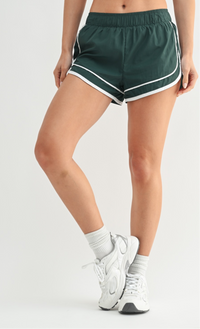 Mono b- Sprint Curve Dolphin Short- Evergreen