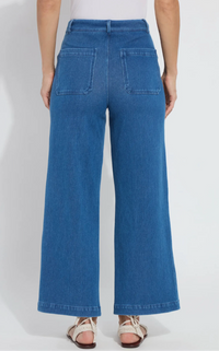 Lysse Mallory Sailor Hi Waist Wide Leg Denim