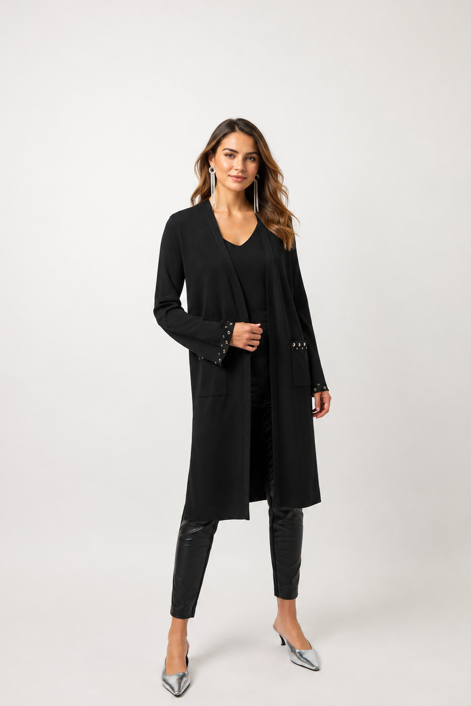 Joseph Ribkoff Knit Black Sweater
