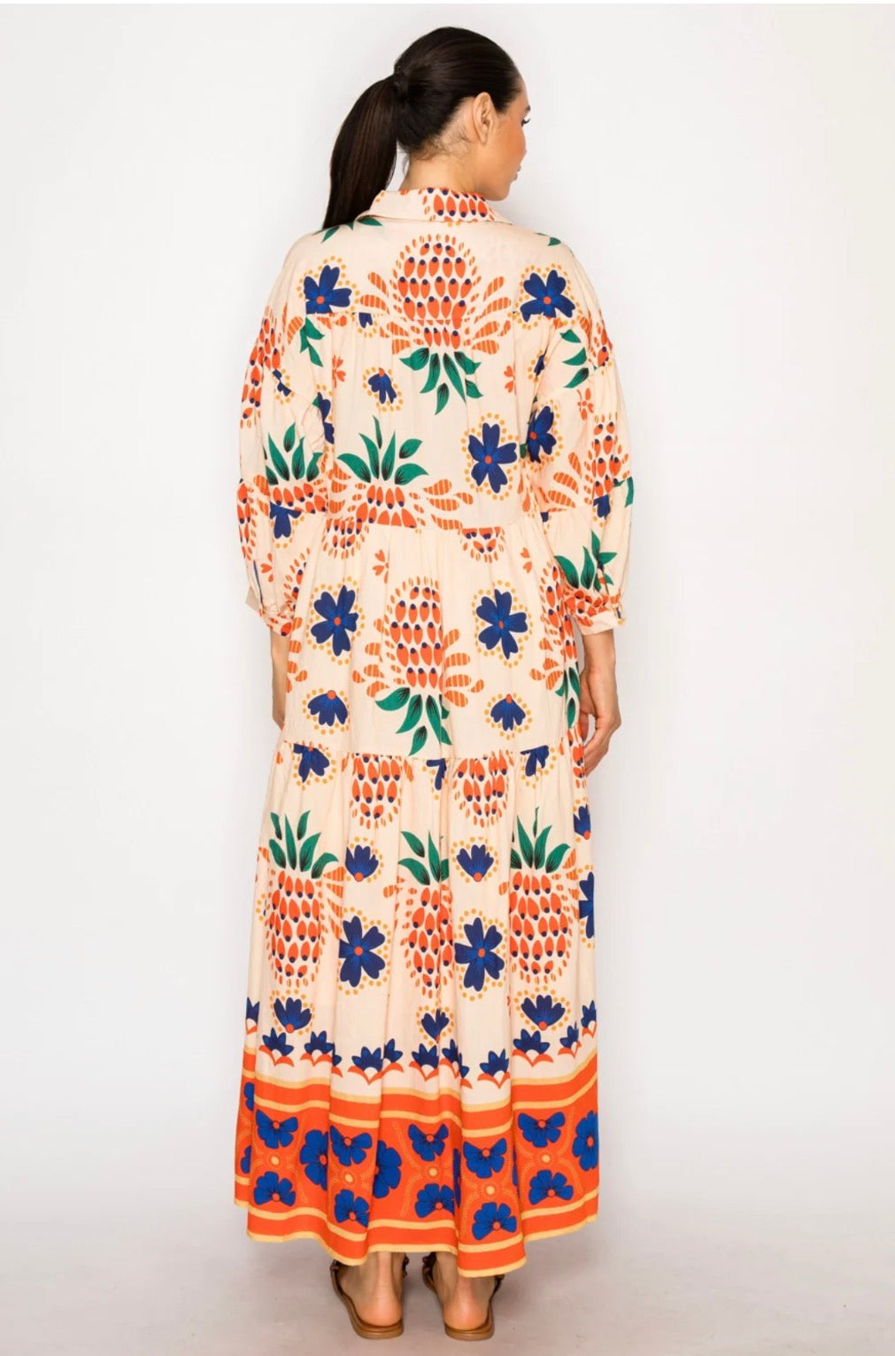 Dionysian Charm Maxi Dress.