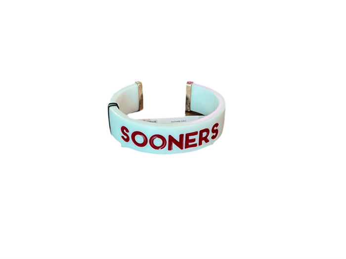 Sooners Resin Cuff