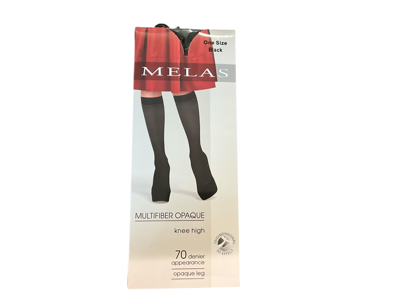 Melas Multifiber Opaque Suede Soft Knee Highs- One Size