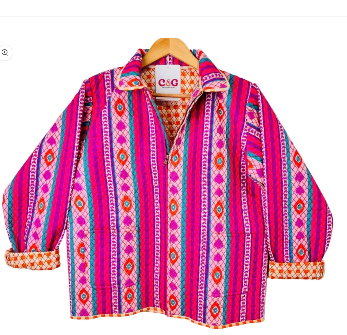 Sunset Caravan Quilted Jacket