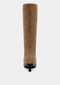Yvonne Taupe Suede Boot