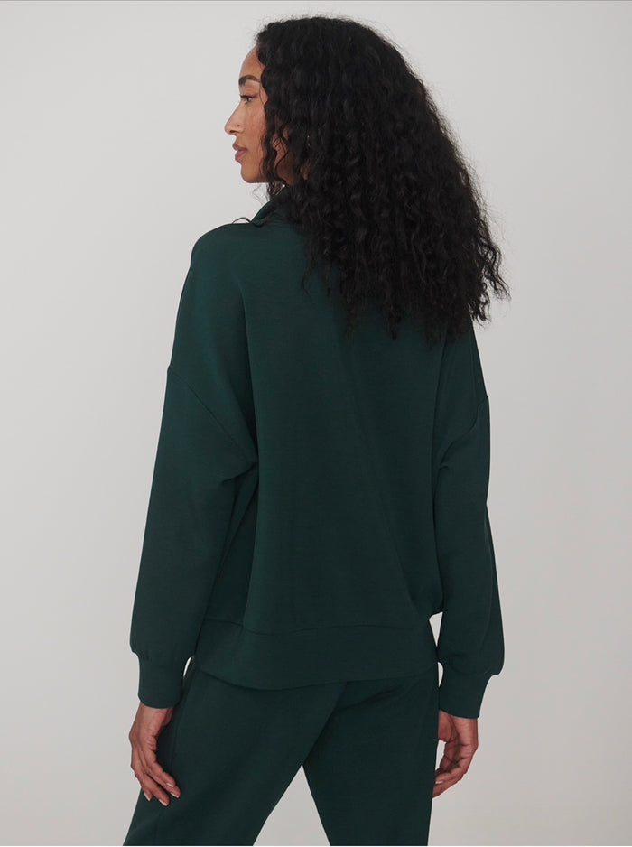 Hawley Half Zip- Ponderosa Pine